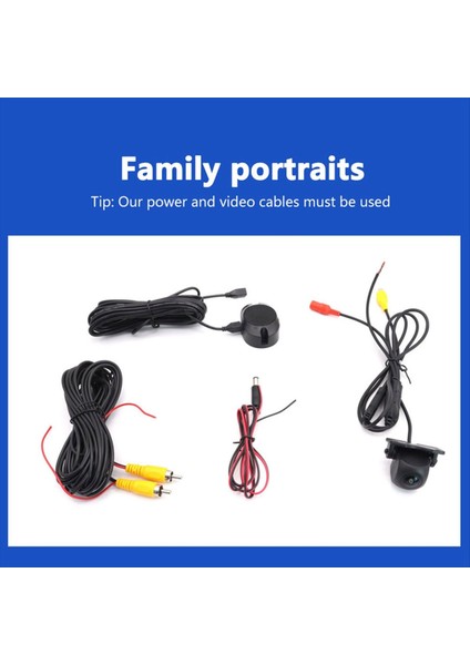 Ahd 1080P-25 Derece Gerçek Arka Bakış Kamera Araba Yedekleme Aı Ters Kamera Balıkları Gece Görme Park Yardım Kamerası (Yurt Dışından) fırsatları