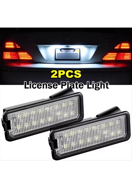 2pcs Araba LED Arka Plaka Numarası Hafif Lamba Kanbus Için Volkswagen Polo 6n2 9n 6r 6c Passat B6 B7 (Yurt Dışından) fiyatları
