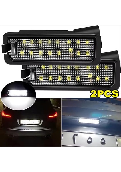 2pcs Araba LED Arka Plaka Numarası Hafif Lamba Kanbus Için Volkswagen Polo 6n2 9n 6r 6c Passat B6 B7 (Yurt Dışından) fırsatları