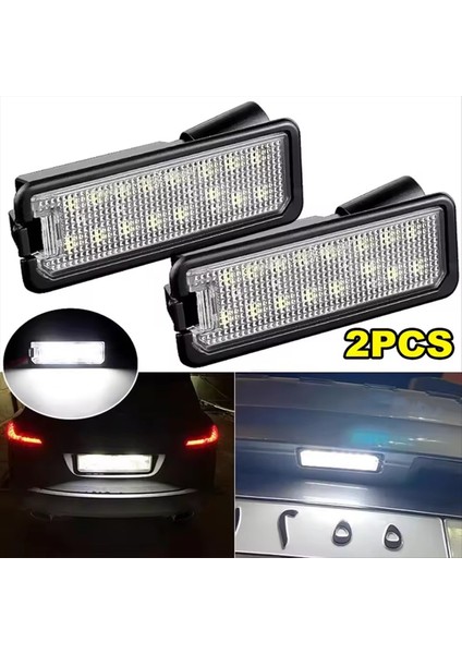 2pcs Araba LED Arka Plaka Numarası Hafif Lamba Kanbus Için Volkswagen Polo 6n2 9n 6r 6c Passat B6 B7 (Yurt Dışından) indirimleri