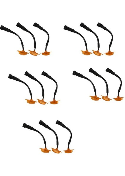 15PCS LED Izgara Koşu Lambaları 2004-2014 ve 2014-UP Ford F150/F250 Raptor (Izgara Dahil Değildir) (Yurt Dışından)