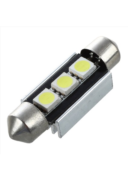 8x Smd LED Festoon 39 mm Canbus C5W 12V 3 Güç Smd Plakası ve Okuma Işığı - Bmw 3 Serisi 5 Serisi Beyaz (Yurt Dışından) modelleri