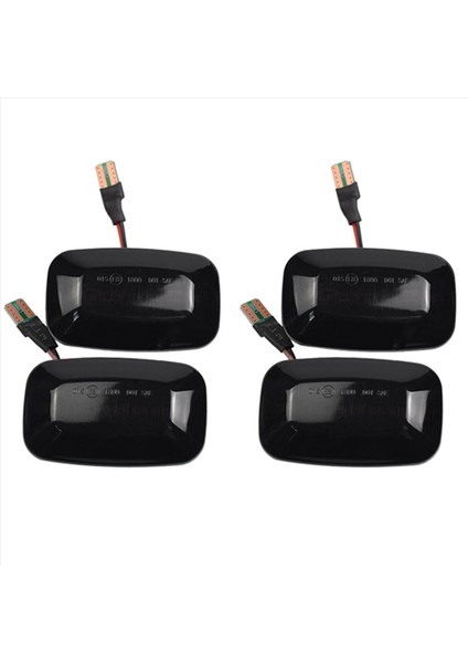 2x Araç Dinamik LED Işaretleyici Işık Dönüş Sinyali Toyota Land Cruiser 70 80 100 Serisi Için (Yurt Dışından)