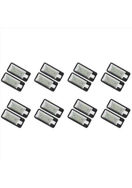 8x Araba LED Lisans Numarası Audi A3 S3 8p A4 B6 B7 A5 A6 4f Q7 A8 S8 C6 (Yurt Dışından)