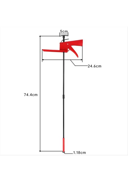 Araba Freni Aracı Ayarlanabilir Fren Pedalı Depresörü Uygun Bir Kişi Çalışma Onarım ve Bakım Aracı (Yurt Dışından) modelleri