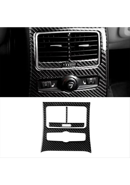 Karbon Fiber Araç Arka Klima Çıkış Valfi Çıkartması Ac Ası A6 4f C6 2005 -2011 Aksesuarlar Için Ac Kapak Çerçevesi Trim (Yurt Dışından) modelleri