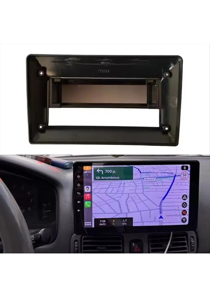 1din Ila 9 Inç Evrensel Tek Dinli Araba Stereo Radyo Fasya Dokunmatik Ekran Navigasyon Paneli Modifikasyon Çerçevesi (Yurt Dışından) fırsatları