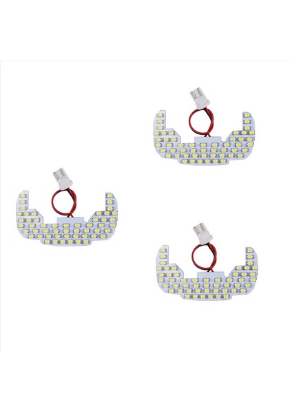 Suzuki Için 3x Jimny JB23 JB33 JB43 JB53 1998-2018 Iç Lambalar Kubbe Haritası Çatı Işıkları LED Okuma Lambası Kanbus Ampulleri (Yurt Dışından)