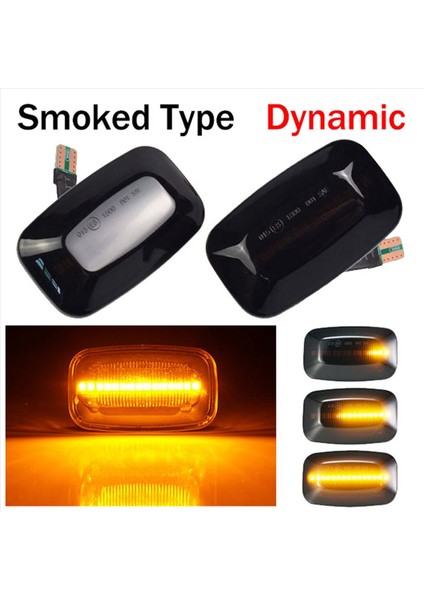 2x Araç Dinamik LED Işaretleyici Işık Dönüş Sinyali Toyota Land Cruiser 70 80 100 Serisi Için (Yurt Dışından) indirimleri