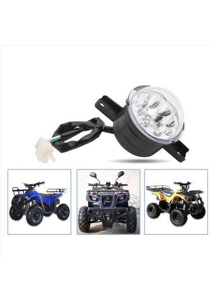 4pcs 12V LED Atv Ön Far 125CC 150CC 250CC 300CC 300CC Farlar Çin Taotao Jcl Baja Yamoto Kazuma Roketa (Yurt Dışından) modelleri