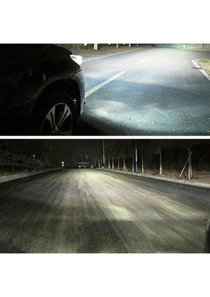 10X 9005 Hb3 LED Far Ampulleri Kiti Yüksek Işın 35W 4000LM 6000K Beyaz Yüksek Güç (Yurt Dışından)