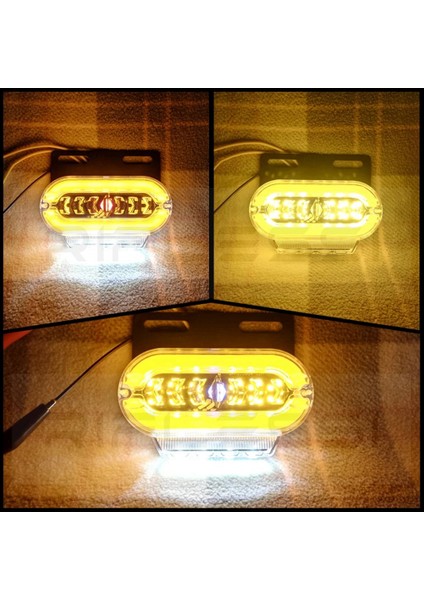 10 Adet LED Römork Işıkları 24V Yan Işaret Işıkları Kamyon Işık Kılavuzu Flaşlar Kamyon Yan Işıkları Römork Sinyal Işıkları (Yurt Dışından) fiyatları