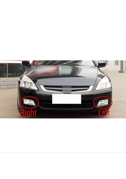 Honda Accord Için Foglight Foglamp 7th 2003 2004 2005 2006 2007 Araba Ön Tampon Sis Sistesi Gündüz Sürüş Lambası Ampul ile (Yurt Dışından) indirimleri
