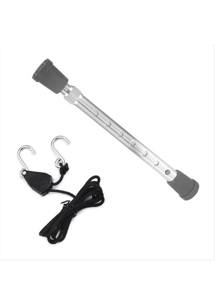 Araba Pervane Motor Kapağı Standı Teleskopik Halat Kiti Tutucu Sütun Otomobil Kaput Pervane Prop Onarım Araçları Aksesuar Kaput (Yurt Dışından)