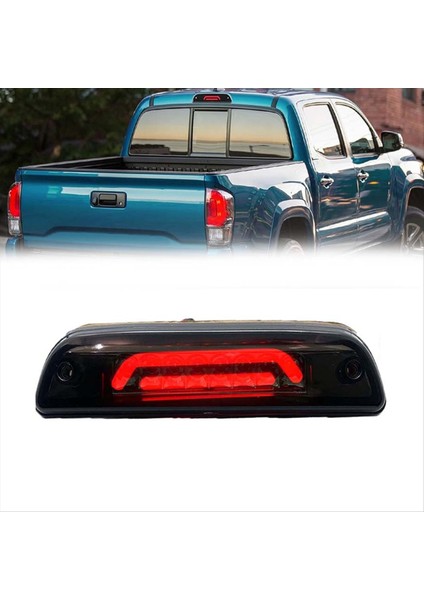 Araba Üçüncü Fren LED Işık Kuyruklu Durdurma Sinyal Lambası Toyota Tacoma 1995-2017 Aksesuarlar Dış Parçalar Kırmızı Füme Kırmızı (Yurt Dışından) fiyatları
