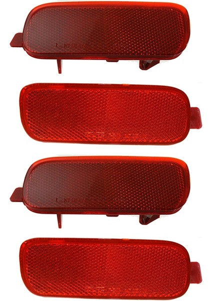 Honda Crv Cr-V 2001-2007 33505-S9A-003 Için 4pcs Araba Arka Tampon Reflektör Lambası (Yurt Dışından)