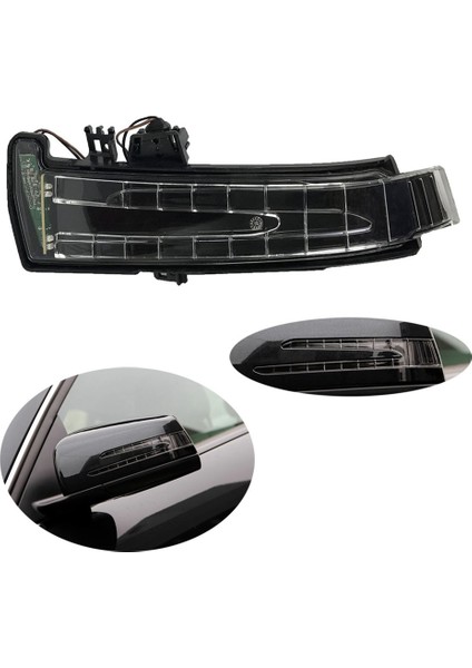 1 Çift LED Yan Ayna Işaretleyici Dönüş Sinyali Lambası Lens ve 1 Adet Sol Hava Ac Havalandırma Siyahı (Yurt Dışından) fiyatları