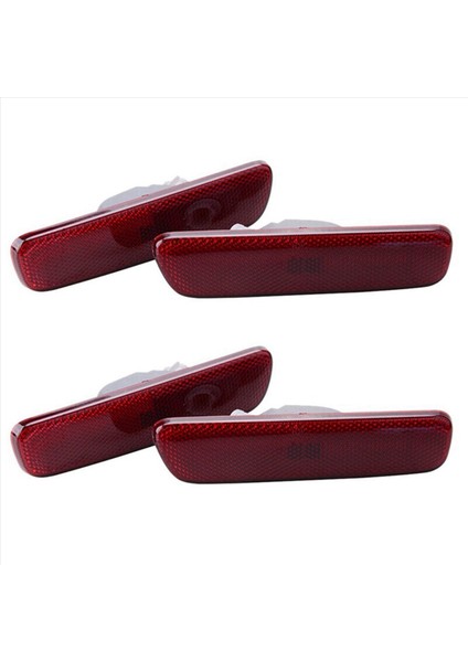 Lexus Için 4x RX300 1999-2003 IS300 2001-05 Arka Tampon Reflektörü Kırmızı LED Sinyal Işaretleyici Işığı 8175048010 8176048010 (Yurt Dışından)