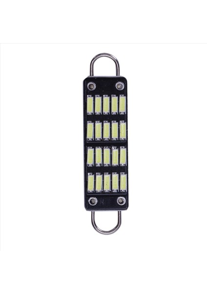 20X Ampul 44MM Parlak Beyaz Festoon LED Ampul 20 Smd Rijit Döngü 1 73 Inç Iç Kubbe Haritası LED Işıklar 561 562 567 564 (Yurt Dışından) modelleri