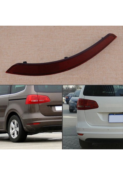Vw Sharan Için Sol Arka Tampon Reflektör Lambası 2011-2016 7N0945105B (Yurt Dışından) fırsatları