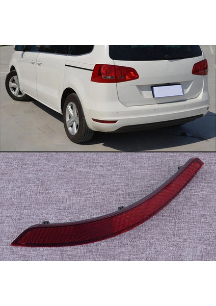 Vw Sharan Için Sol Arka Tampon Reflektör Lambası 2011-2016 7N0945105B (Yurt Dışından) indirimleri