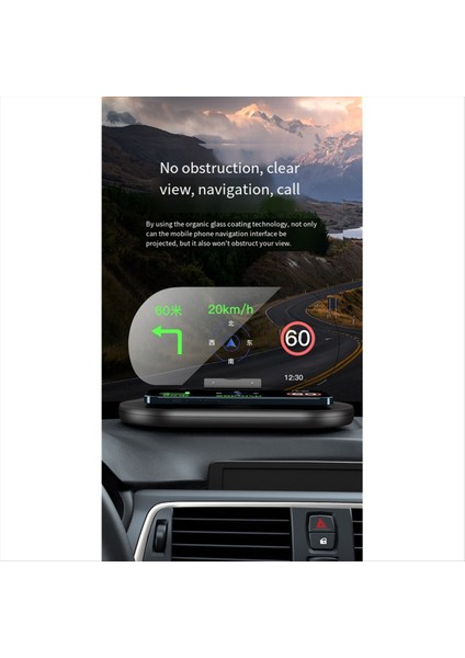 Hud Başlık Taşınabilir Araba Monitörü Araba Obd Gösterge Tablosu Veri Projektörü Evrensel Yeni Monitör Gps Hız Göstergesi (Yurt Dışından) indirimleri