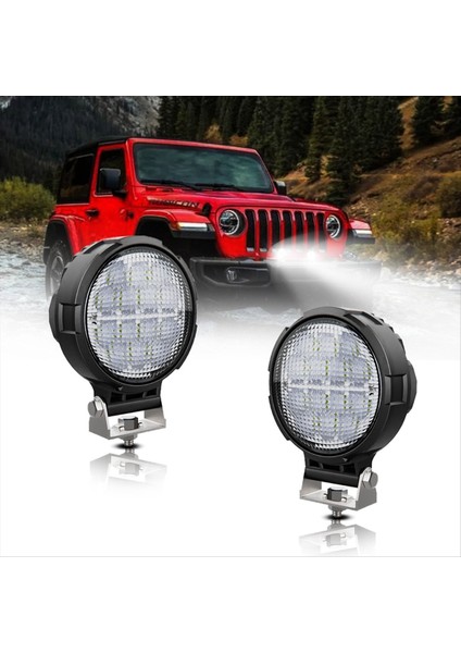 Yuvarlak LED Dağınık Işık Kapsülleri 2pcs 4 Inç 140W LED Yol LED Iş Işıkları Hendek Lambası Lambası Su Geçirmez Atv Işıkları (Yurt Dışından) modelleri
