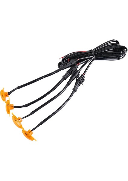 5x Fiş ve Oynat Araba LED Ön Izgara Füme Amber Işık Gündüz Koşu Işıkları Evrensel Kamyon Sedan Için (Yurt Dışından) fırsatları