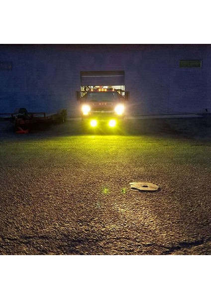 4x 5 Inç 72W LED Iş Lambaları Su Geçirmez Yol Kapsül Sis Işıkları Kamyonlar Için Sarı Lambalar (Yurt Dışından) fırsatları