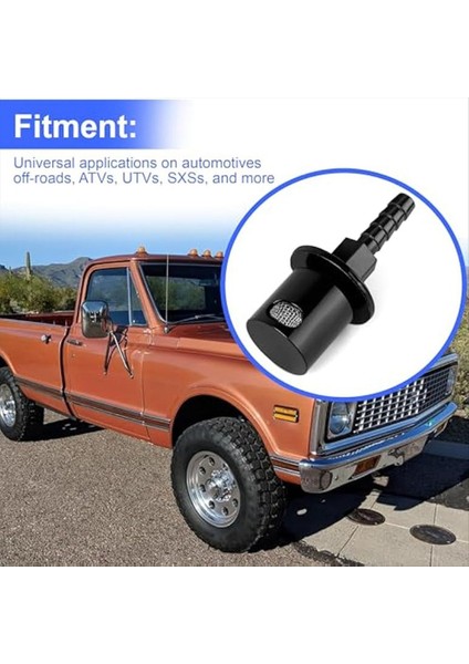 Yakıt Deposu Havalandırma Valfı Harici Uzaktan Nefes Valf Valfı Otomotiv Off-Roads Atv Utv 5/16 Hortum Barb Bağlantı (Yurt Dışından) indirimleri