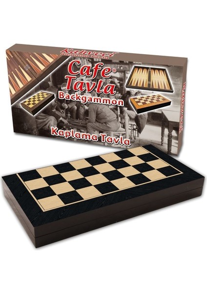 Cafe Koyu Venge Tavla Takımı Ahşap Malzeme İle Şık Tasarım 2 Parça modelleri