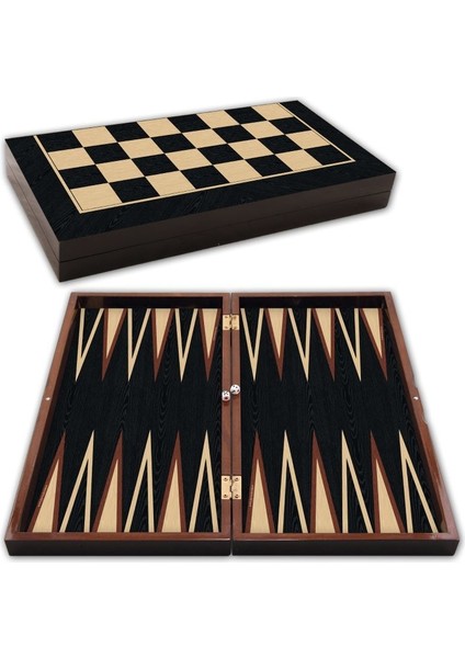 Cafe Koyu Venge Tavla Takımı Ahşap Malzeme İle Şık Tasarım 2 Parça fırsatları