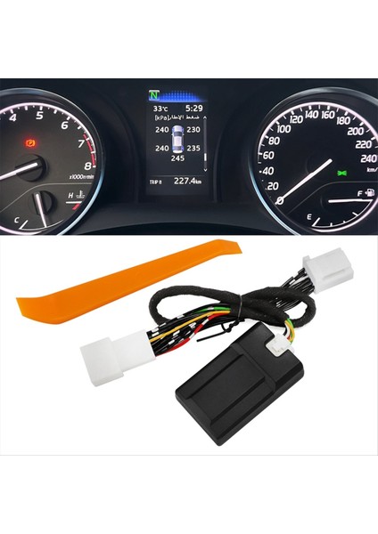 Toyota Camry Için 2018-2023 Tpms Lastik Dijital LCD Ekran Otomatik Güvenlik Alarm Lastik Basınç Monitör Sistemi (Yurt Dışından) fiyatları