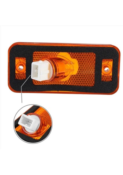 16PCS Araba Tarafı Işık Dönüş Sinyali Göstergesi Iveco Günlük 2006 2007 2008 2009 2011 2011 (Yurt Dışından) modelleri