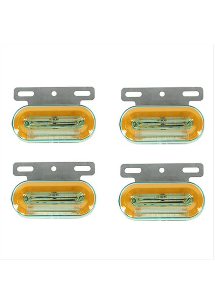 LED Römork Temizleme Işıkları Kamyon Yan Işıkları Için Işaretleme Işıkları Kargo Lambası Kamyon Traktör Dönüş Sinyalleri 12V (Yurt Dışından)