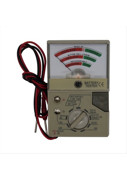 Aa Aaa C D N Düğme Hücre Pilleri Için Metre Elektrik Voltaj Test Cihazı ile Pil Test Cihazı Pil Test Cihazı Damalı (Yurt Dışından)