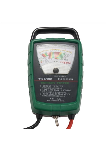 2x TY6402 500A 2V 6V 12V Otomotiv/araç Pil Test Cihazı/alternatör/krank Kontrolü Kullanımı Kolay (Yurt Dışından) fiyatları