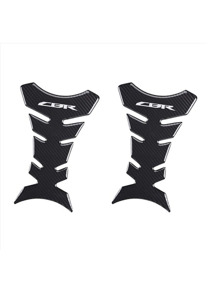 Honda CBR600 1000 954 929 900 Rr CBR250 300 500 R Için 2x Karbon Fiber Tank Pad Gaz Yağı Yakıt Deposu Koruyucu (Yurt Dışından)