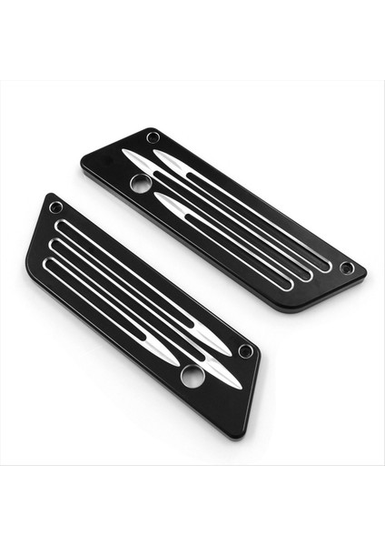 Gümüş Motosiklet Saddle Bag Toka Kapağı Harley Street Road Glide Için Profesyonel Saddlegag Kapakları 1993-2013 (Yurt Dışından)