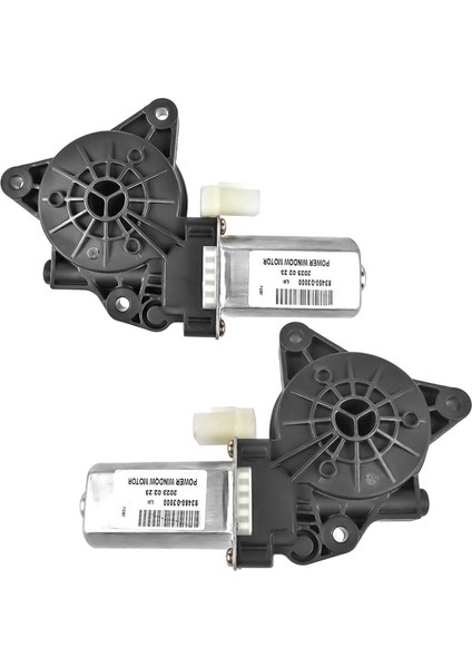 Hyundai Tucson Için 1 6 2 0 2 4l 2016-2022 Arka Sol ve Sağ Kapı Güç Penceresi Motorlar 83450-D3000 83460-D3000 (Yurt Dışından)