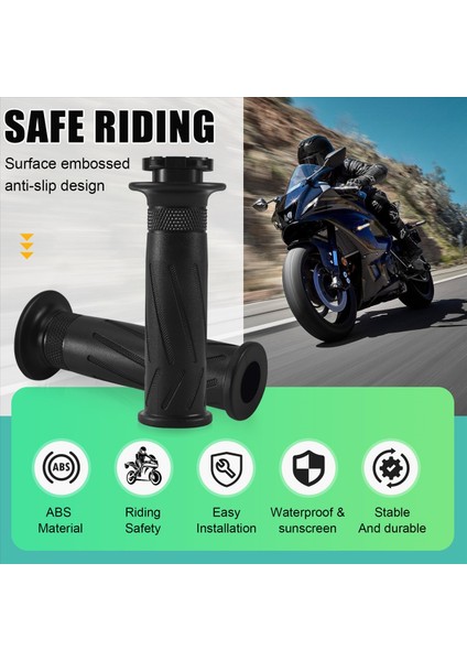 Motosiklet Kolu Tutamak Yamaha Yamaha Yzf R1 R6 Fz6 Fz1 Fz8 Xj6 MT09 MT07 XJR400 (Yurt Dışından) fırsatları