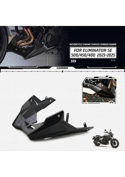 Kawasaki Eliminator Se 500 450 400 2023-2025 Motosiklet Motor Alt Spoiler Fairing Koruyucu Şasi Kapağı (Yurt Dışından) modelleri