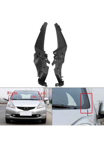 Honda Fit Jazz Ge6 Ge8 2009-2014 74212-TF0-G00 74222-TF0-G00 Için Araba Motoru Kaput Kaput Menteşe Kapağı (Yurt Dışından) fiyatları