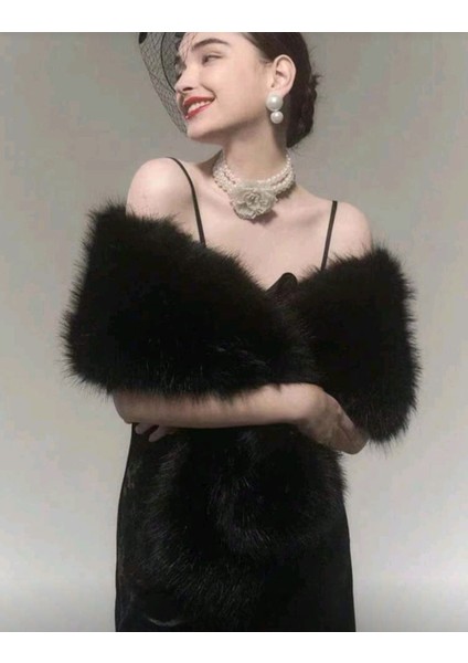 Kürk Orijinal Seksi Omuzluk Şık Kürk modelleri