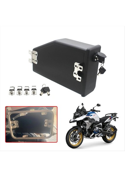 Bmw R1200GS R1250GS R1300GS Için Motosiklet Sol Yan Kutu R1300GS Lc Adv Su Geçirmez Araç Kutusu R1250 R 1250 Gs Macera 2014-2024 (Yurt Dışından) modelleri