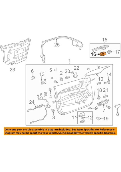 Cadillac Ats Için Araba Cam Kaldırıcı Anahtarı Chevrolet Ss Pencere Anahtarı Kontrol Anahtarı 92259977 (Yurt Dışından) indirimleri