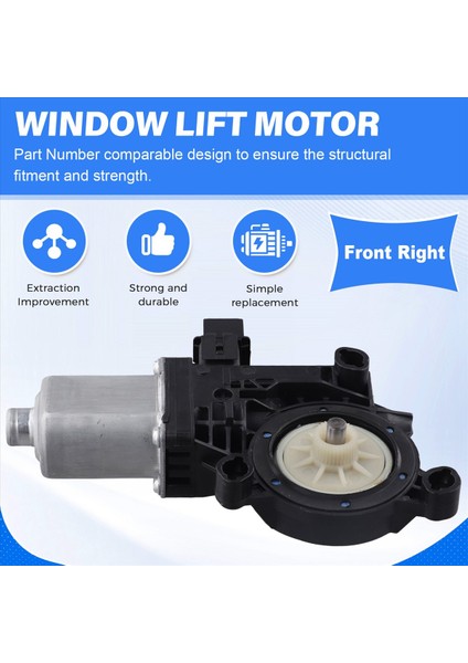Skoda Fabia Için 2011-2014 Araba Penceresi Asansör Motor Penceresi Cam Kaldırıcı Motor 6R0959802 Ön Sağ (Yurt Dışından) fırsatları