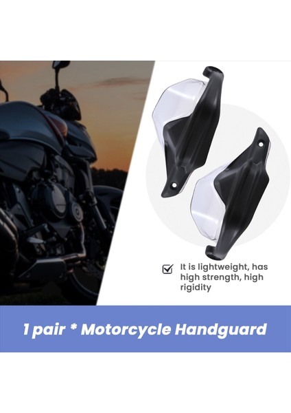 Motosiklet Aksesuarları Honda NX400 Nx 400 NX500 Nx 500 El Koruma Koruyucu Ön Cam Şeffaf (Yurt Dışından) indirimleri