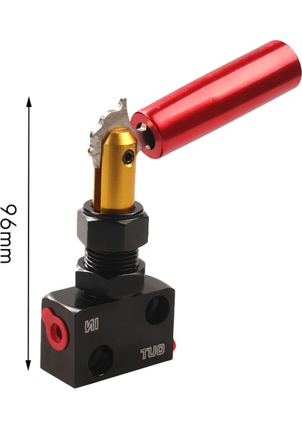 Araç Ayarlanabilir Pervane Orantılı Valf Basınç Regülatörü Siyah Fren Önyargısı Ayarlayıcı Iç Aksesuarlar ile Kırmızı (Yurt Dışından) fırsatları