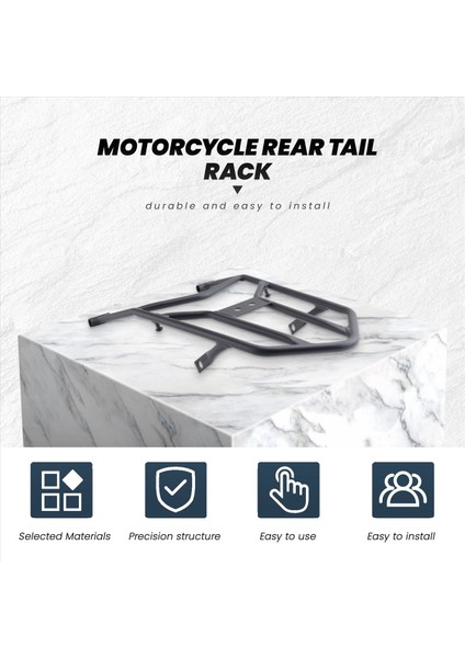 Motosiklet Arka Kuyruk Rafı Üst Kutu Kasa Bavul Taşıyıcı Tahtası Honda CRF300L CRF300L Crf 300 Ralli 2021 2022 (Yurt Dışından) modelleri